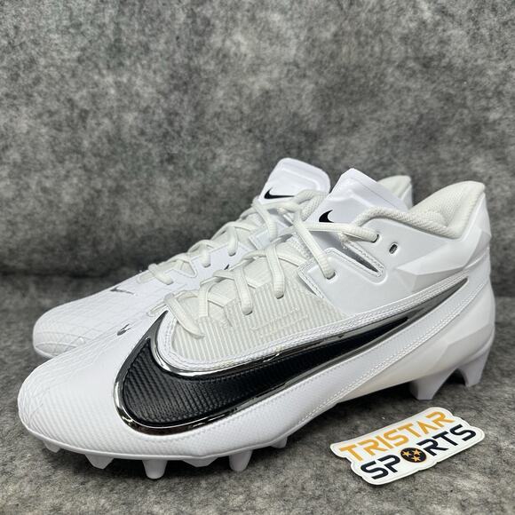 Nike Vapor Edge Elite 360 2 Football Cleats Mens Sz 12.5 White Black FZ4268-100 - Picture 1 of 8